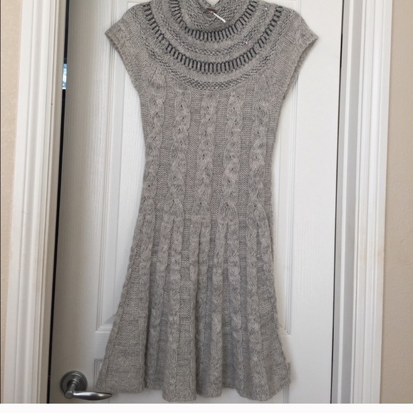 Free People Nordic Nights Sweater Dress (gray) - Picture 3 of 4